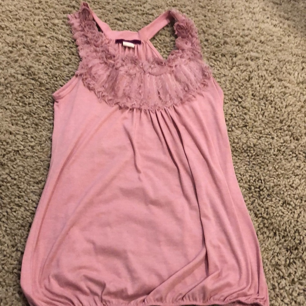 Long tank top shirt